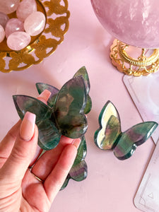 Fluorite 3D Butterfly