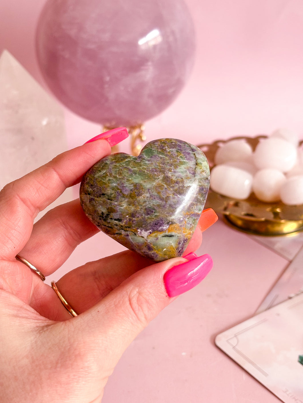 Bolivianite Heart 002