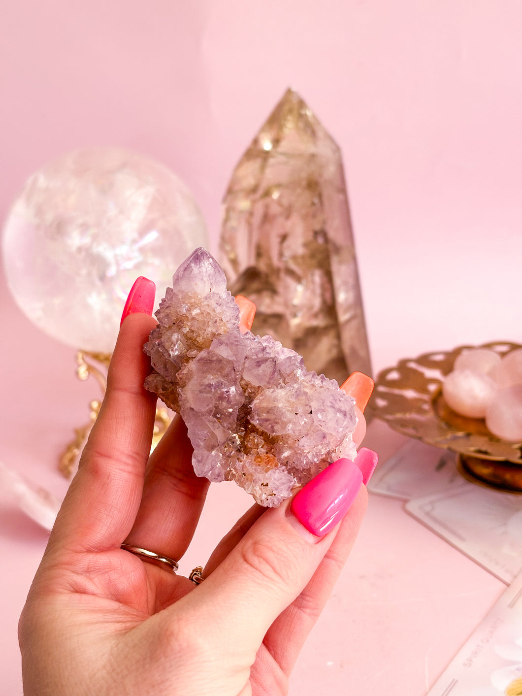 Spirit Quartz Cluster 008