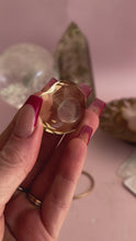 Load and play video in Gallery viewer, Citrine Faceted Heart 002
