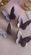 Load and play video in Gallery viewer, Lavender Jade 3D Butterfly
