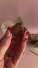 Load and play video in Gallery viewer, Citrine Faceted Heart 009
